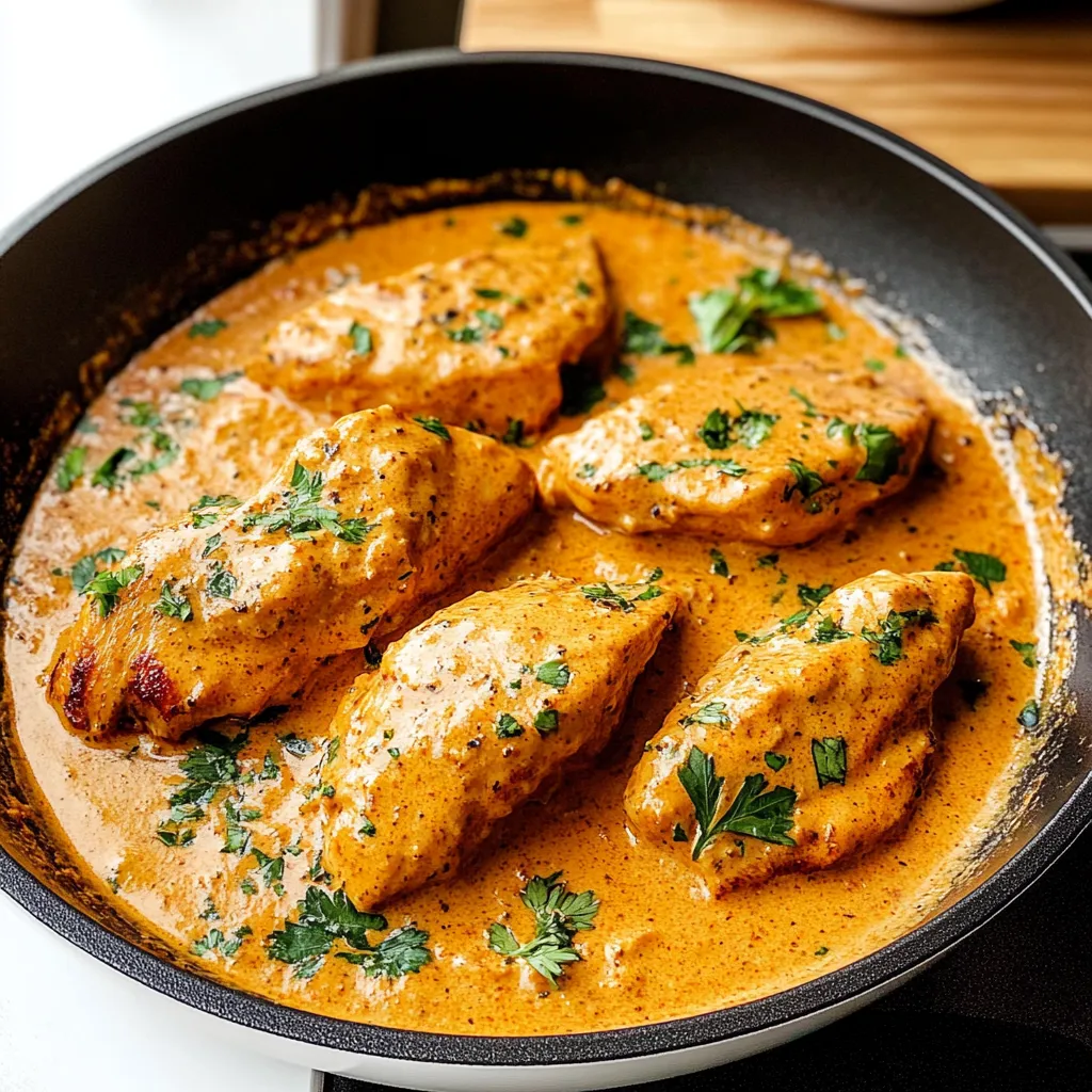 CREAMY PAPRIKA CHICKEN