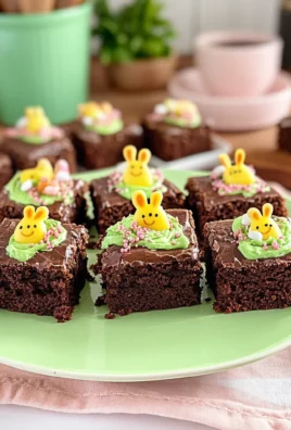 Easter Bunny Brownies