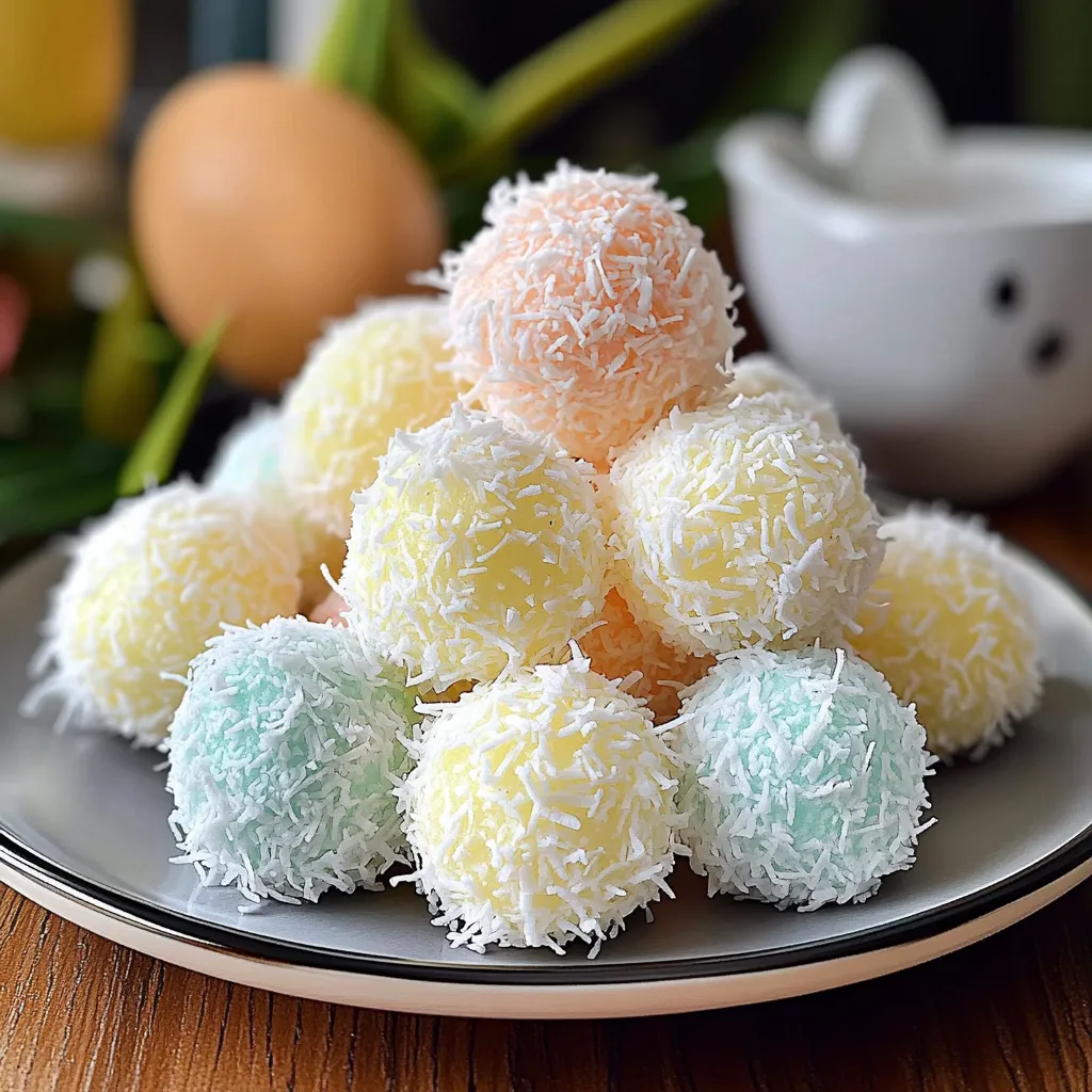Easter Bunny Coconut Tails