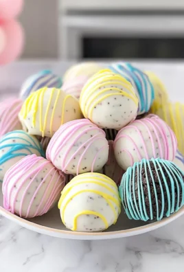 Easter Egg Oreo Cookie Balls