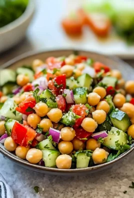 EASY CHICKPEA SALAD
