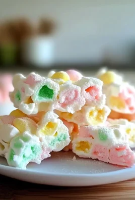 Easy Easter Marshmallow Bark