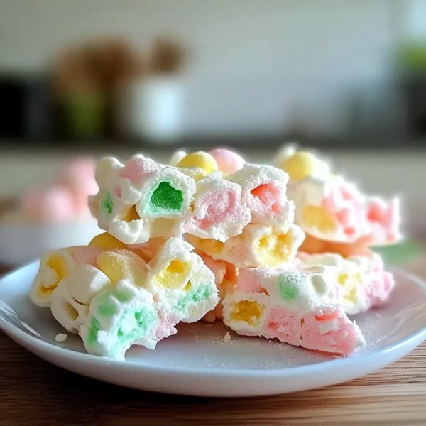 Easy Easter Marshmallow Bark