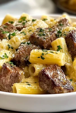 Garlic Butter Steak Rigatoni (Easy & Creamy Family Favorite)