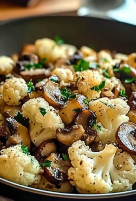 Garlic Cauliflower Mushroom Skillet: Quick & Delicious Dish