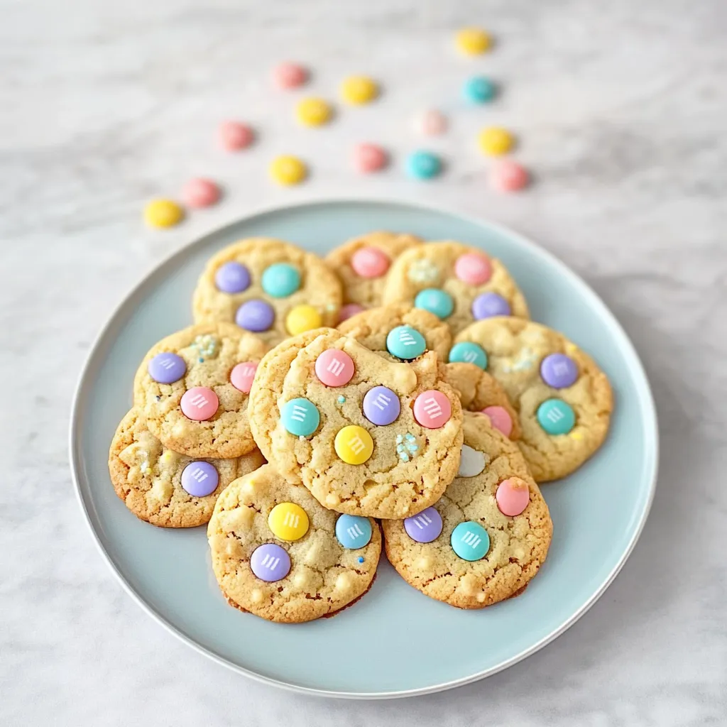 M&M Bunny Cookies