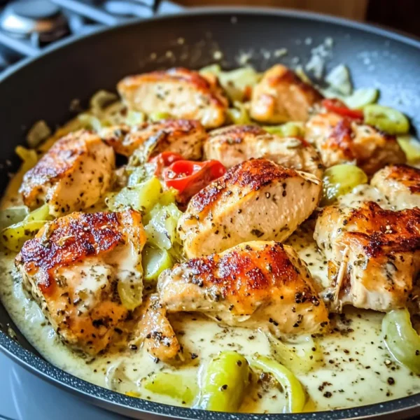 Pepperoncini Chicken Skillet: Easy One-Pan Recipe