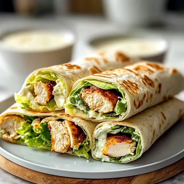 Perfect Chicken Caesar Wrap