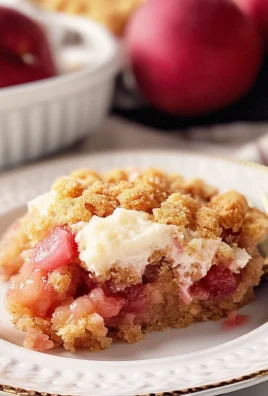 Rhubarb Dump Cake