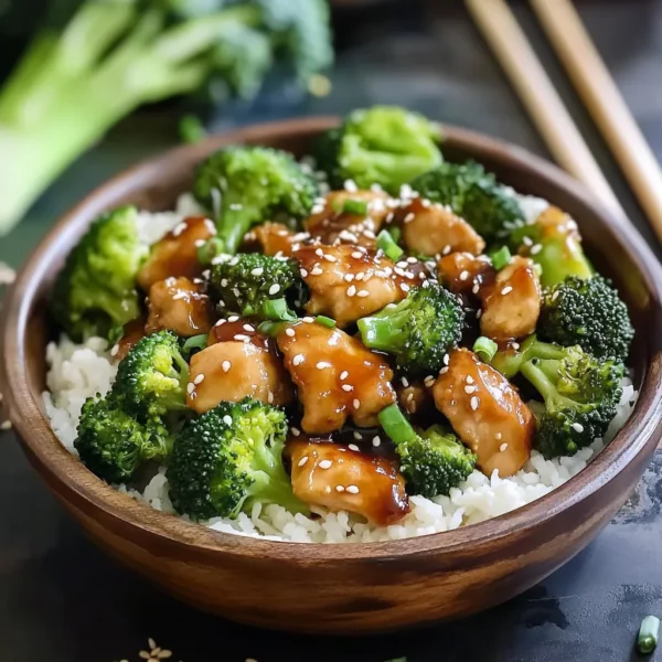 Sesame Chicken and Broccoli