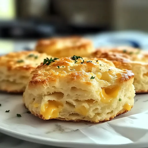 Sourdough Discard Cheddar Biscuit