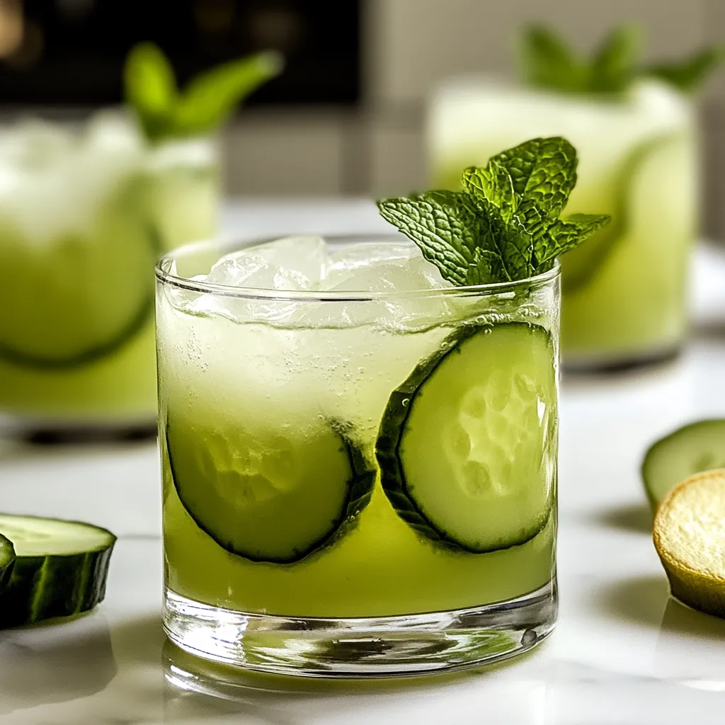 Cucumber Mint Fizz