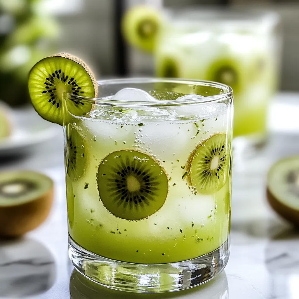 Kiwi Lime Sparkler