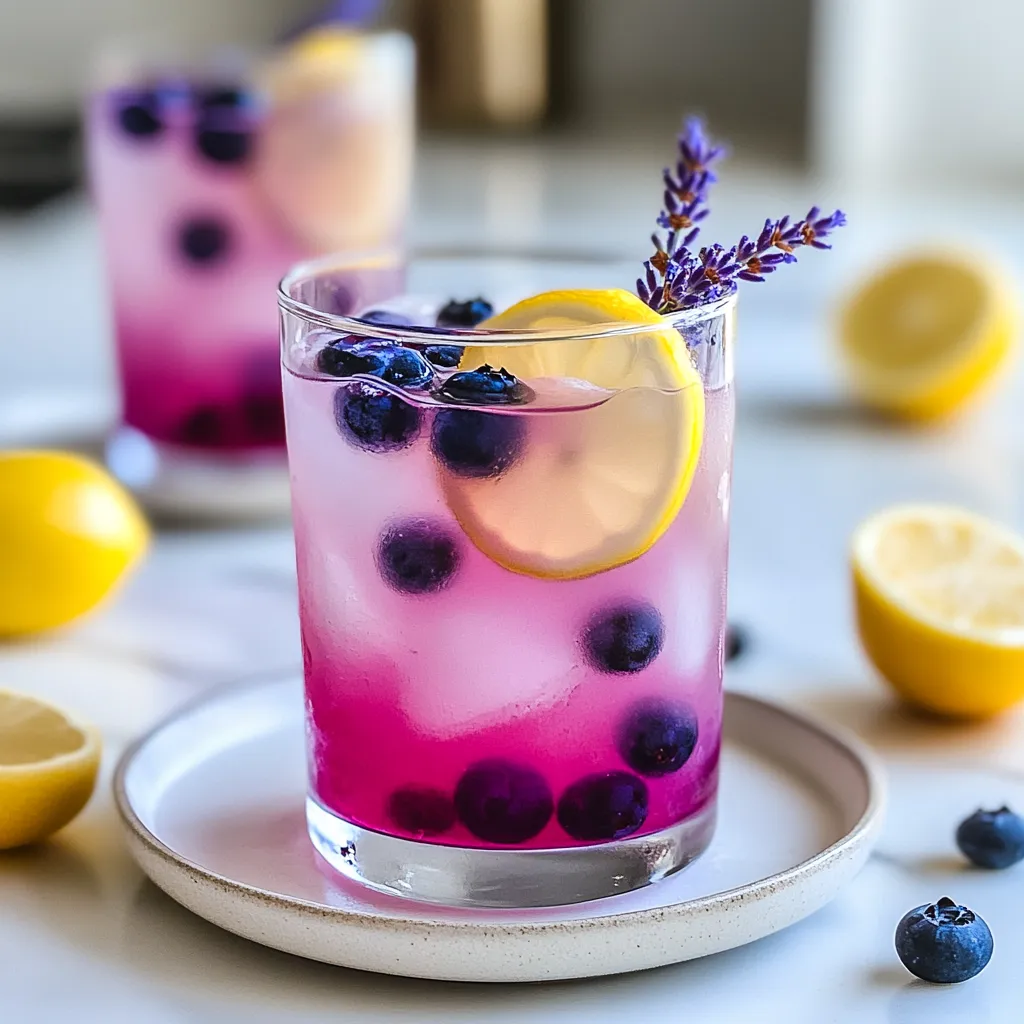 Blueberry Lavender Lemonade
