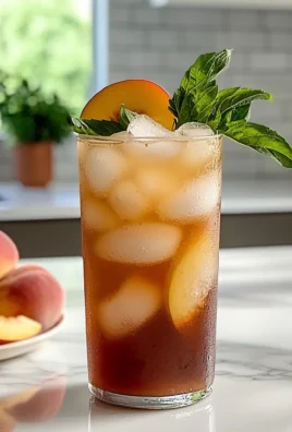 Peach Iced Tea Fizz