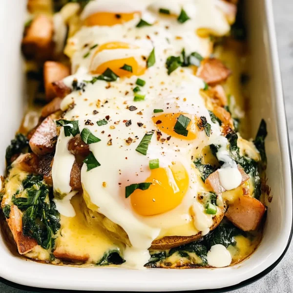 Healthy(ish) Eggs Benedict Casserole (Paleo, Gluten Free)
