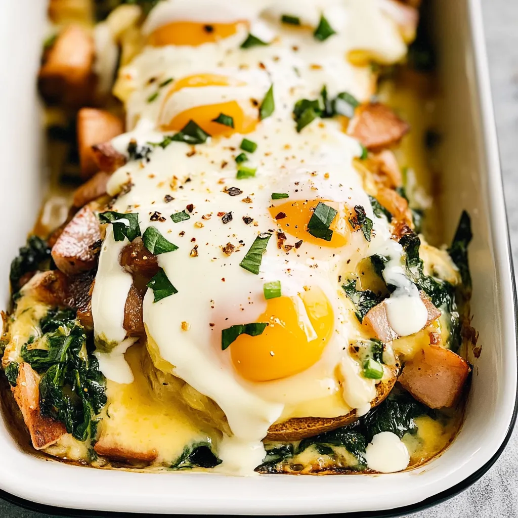 Healthy(ish) Eggs Benedict Casserole (Paleo, Gluten Free)