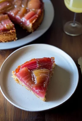 Rhubarb Upside-Down Cake
