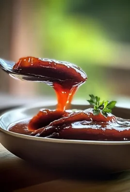 Sweet & Savory Rhubarb BBQ Sauce