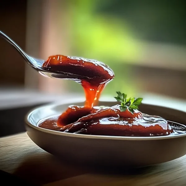 Sweet & Savory Rhubarb BBQ Sauce