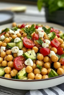 Mediterranean Chickpea Salad