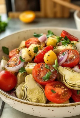Tuscan Artichoke Tomato Salad