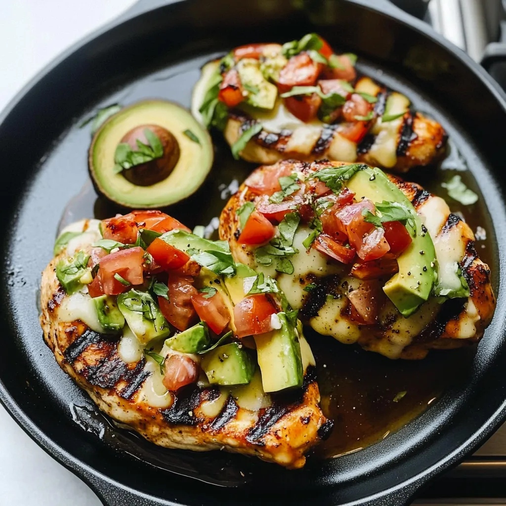 Grilled California Avocado Chicken