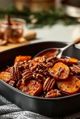 Braised Sweet Potatoes with Piri Piri Pecans