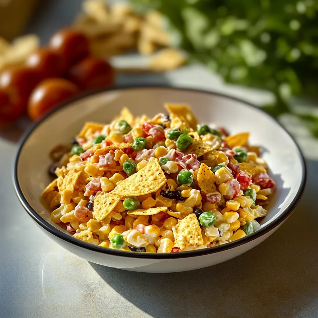 Creamy Frito Corn Salad