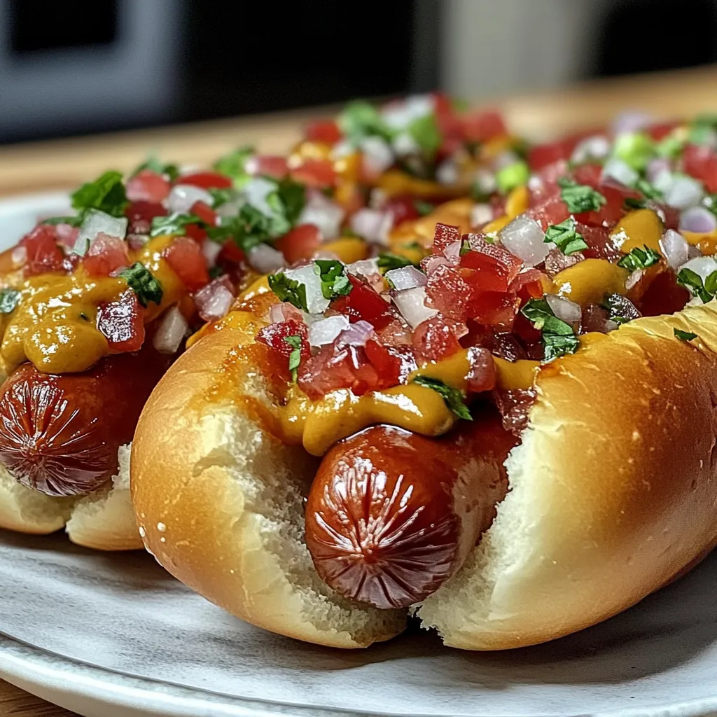 Flavorful Firecracker Hot Dogs Recipe Easy 4th of July Party Snack