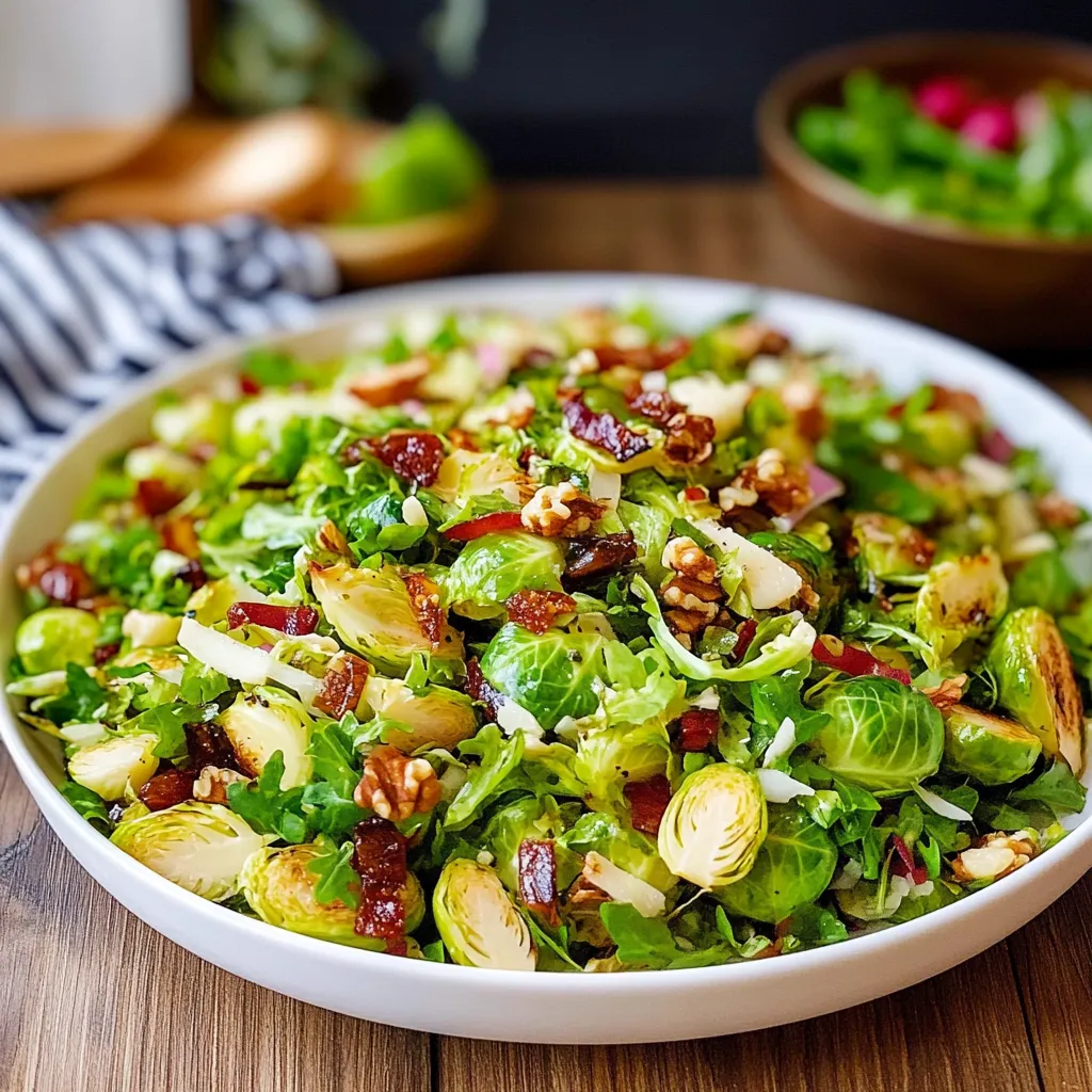 Brussels Sprout Salad