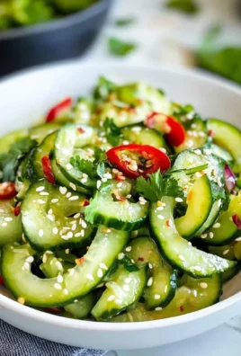 Asian Cucumber Salad