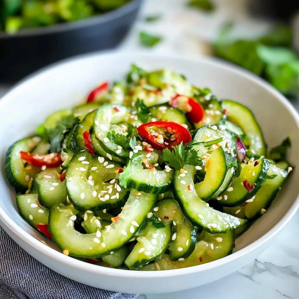 Asian Cucumber Salad