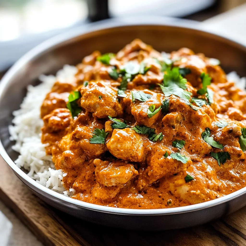 EASY 20 MINUTE BUTTER CHICKEN